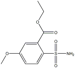  5-Methoxy-2-sulfamoylbenzoic acid ethyl ester