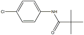 N-(4-Chlorophenyl)-2,2-dimethylpropanamide Structure