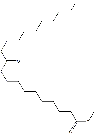 11-Oxohenicosanoic acid methyl ester Structure
