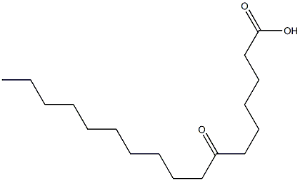 7-オキソヘプタデカン酸 化学構造式