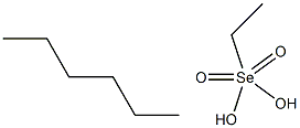 ヘキサンセレノ酸Se-エチル 化学構造式