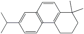 1,2,3,4-Tetrahydro-7-isopropyl-1,1-dimethylphenanthrene Structure