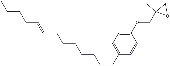  4-(8-Tridecenyl)phenyl 2-methylglycidyl ether