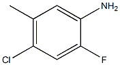 2-Fluoro-4-chloro-5-methylaniline 结构式