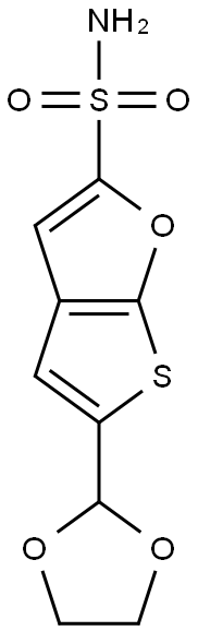 5-(1,3-Dioxolan-2-yl)thieno[2,3-b]furan-2-sulfonamide