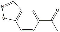 5-Acetyl-1,2-benzisothiazole Struktur