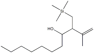 2-Methyl-3-[(trimethylsilyl)methyl]-1-undecen-4-ol