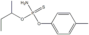 Aminothiophosphonic acid S-butyl O-(4-methylphenyl) ester