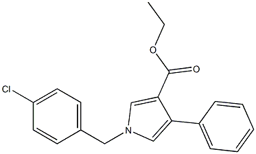1-(4-Chlorobenzyl)-4-phenyl-1H-pyrrole-3-carboxylic acid ethyl ester