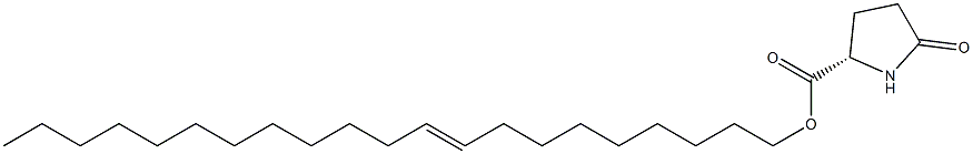 (S)-5-Oxopyrrolidine-2-carboxylic acid 9-henicosenyl ester Struktur