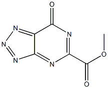 7-Oxo-7H-1,2,3-triazolo[4,5-d]pyrimidine-5-carboxylic acid methyl ester Structure