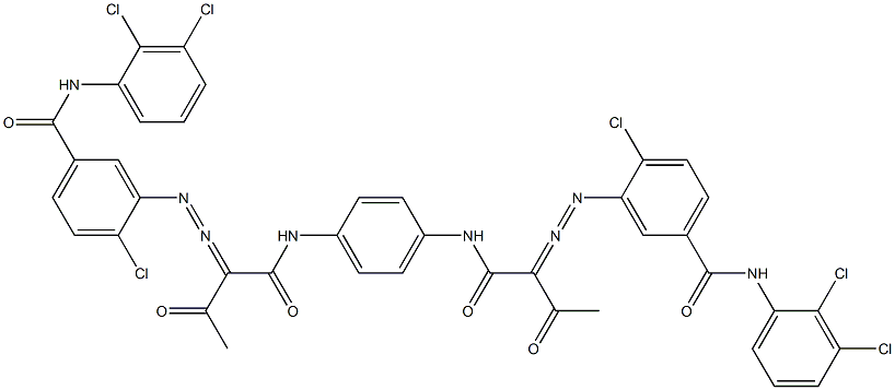 3,3'-[1,4-Phenylenebis[iminocarbonyl(acetylmethylene)azo]]bis[N-(2,3-dichlorophenyl)-4-chlorobenzamide]