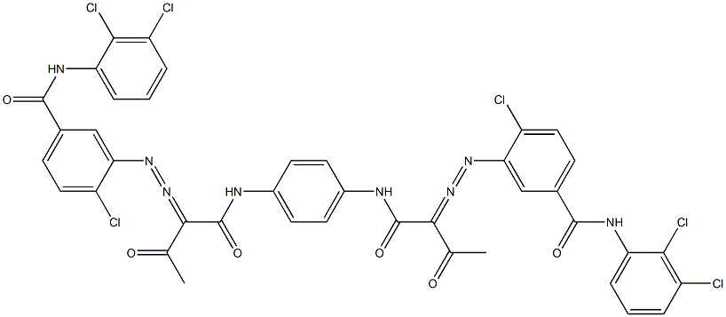  3,3'-[1,4-Phenylenebis[iminocarbonyl(acetylmethylene)azo]]bis[N-(2,3-dichlorophenyl)-4-chlorobenzamide]