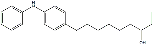 4-(7-Hydroxynonyl)phenylphenylamine