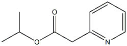 (2-Pyridinyl)acetic acid isopropyl ester 结构式