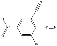  2-Bromo-6-cyano-4-nitrobenzenediazonium