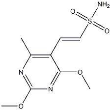 2-(2,4-Dimethoxy-6-methylpyrimidin-5-yl)ethenesulfonamide|