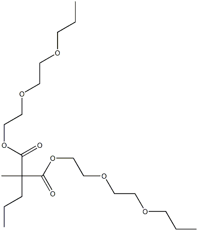 Methylpropylmalonic acid bis[2-(2-propoxyethoxy)ethyl] ester|