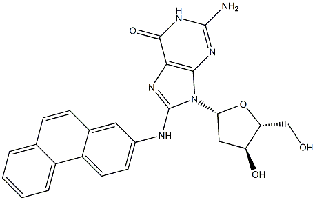  8-[(Phenanthren-2-yl)amino]-2'-deoxyguanosine