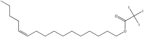 Triiodoacetic acid (Z)-11-hexadecenyl ester