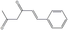 6-Phenyl-5-hexene-2,4-dione Structure