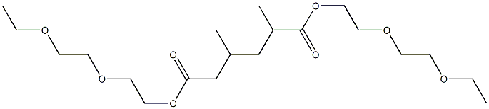 2,4-Dimethyladipic acid bis[2-(2-ethoxyethoxy)ethyl] ester