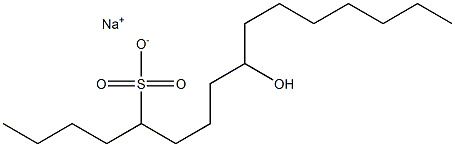 9-Hydroxyhexadecane-5-sulfonic acid sodium salt