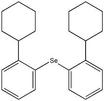 Cyclohexylphenyl selenide Structure