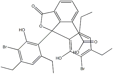 1,1-Bis(5-bromo-2,4-diethyl-6-hydroxyphenyl)-1,3-dihydro-3-oxoisobenzofuran-7-carboxylic acid