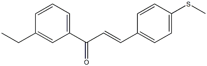 4-(Methylthio)-3'-ethylchalcone|