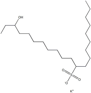  19-Hydroxyhenicosane-10-sulfonic acid potassium salt