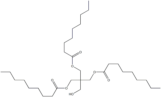  Dinonanoic acid 2-(hydroxymethyl)-2-[(nonanoyloxy)methyl]-1,3-propanediyl ester