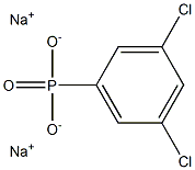 3,5-Dichlorophenylphosphonic acid disodium salt,,结构式