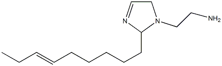 1-(2-アミノエチル)-2-(6-ノネニル)-3-イミダゾリン 化学構造式