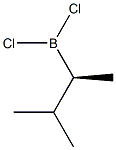 (S)-3-Methyl-2-(dichloroboryl)butane Struktur
