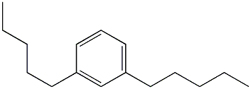 1,3-Dipentylbenzene 结构式