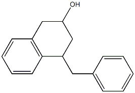 4-Benzyltetralin-2-ol 结构式