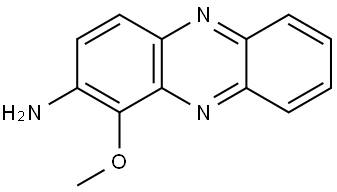 1-Methoxyphenazin-2-amine Structure