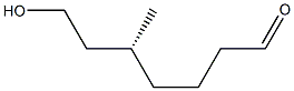 [R,(+)]-7-Hydroxy-5-methylheptanal