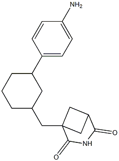 1-(4-Aminophenyl)-3-cyclohexylmethyl-3-azabicyclo[3.1.1]heptane-2,4-dione