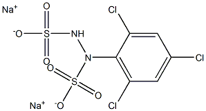 1-(2,4,6-Trichlorophenyl)hydrazine-1,2-disulfonic acid disodium salt