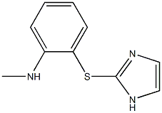 2-[[2-[Methylamino]phenyl]thio]-1H-imidazole