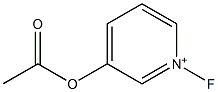 1-Fluoro-3-acetoxypyridinium|