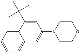 2-Morpholino-5,5-dimethyl-4-phenyl-1,3-hexadiene