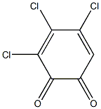 3,4,5-Trichloro-o-benzoquinone 结构式