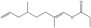 Propionic acid 2,5-dimethyl-1,7-octadienyl ester|