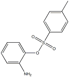 p-トルエンスルホン酸2-アミノフェニル 化学構造式