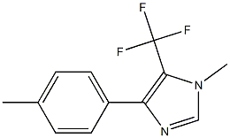  1-Methyl-4-(4-methylphenyl)-5-(trifluoromethyl)-1H-imidazole