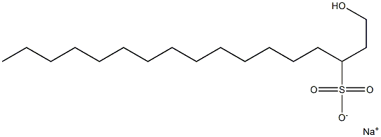 1-Hydroxyheptadecane-3-sulfonic acid sodium salt|