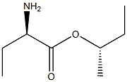 (S)-2-Aminobutanoic acid (R)-1-methylpropyl ester Structure